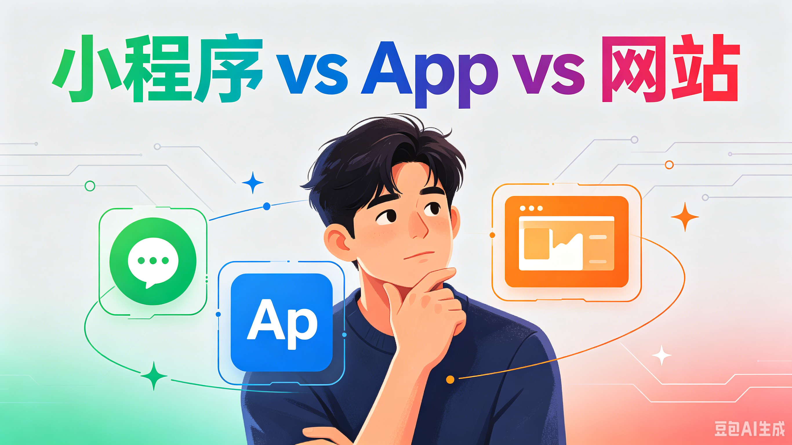 🤔 小程序 vs App vs 网站，我的业务到底需要哪个？