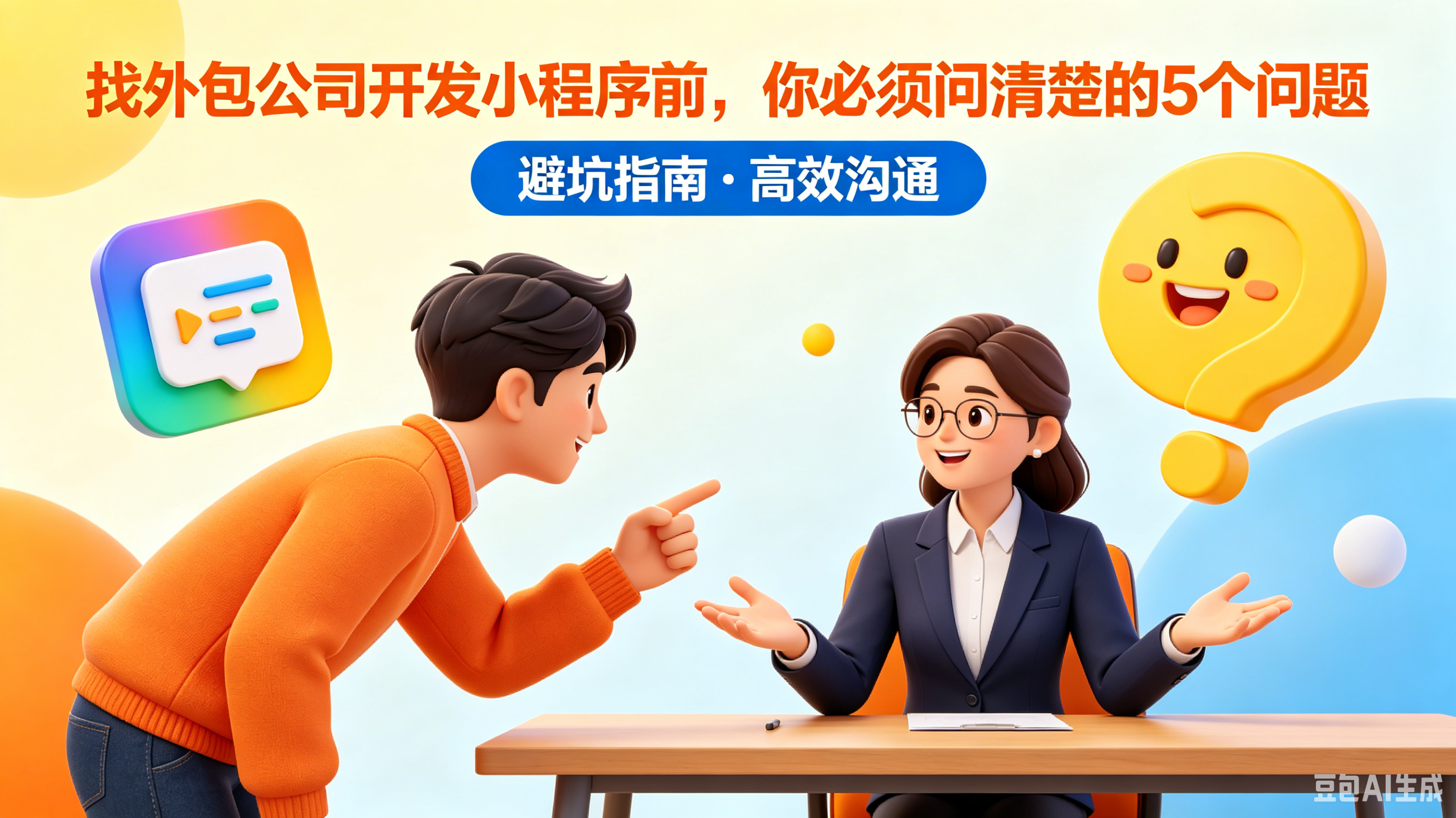 🤔 找外包公司开发小程序前，你必须问清楚的5个问题