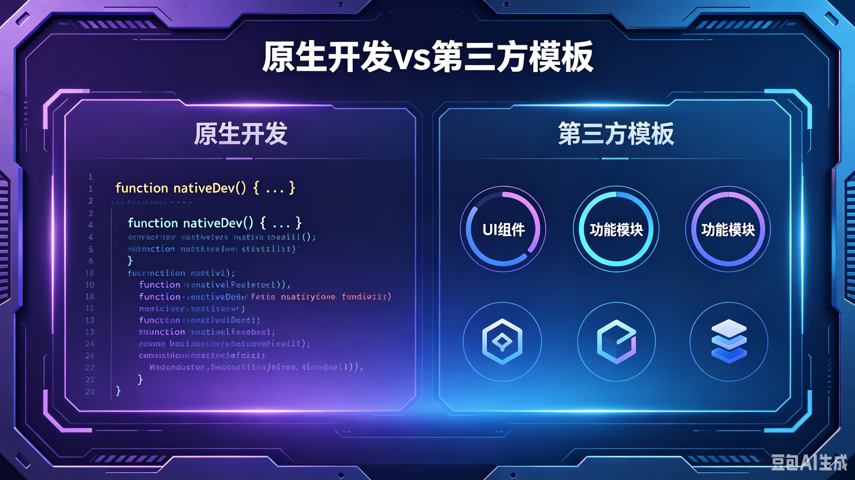 🤔 原生开发 vs 第三方模板，哪个更适合你的业务？