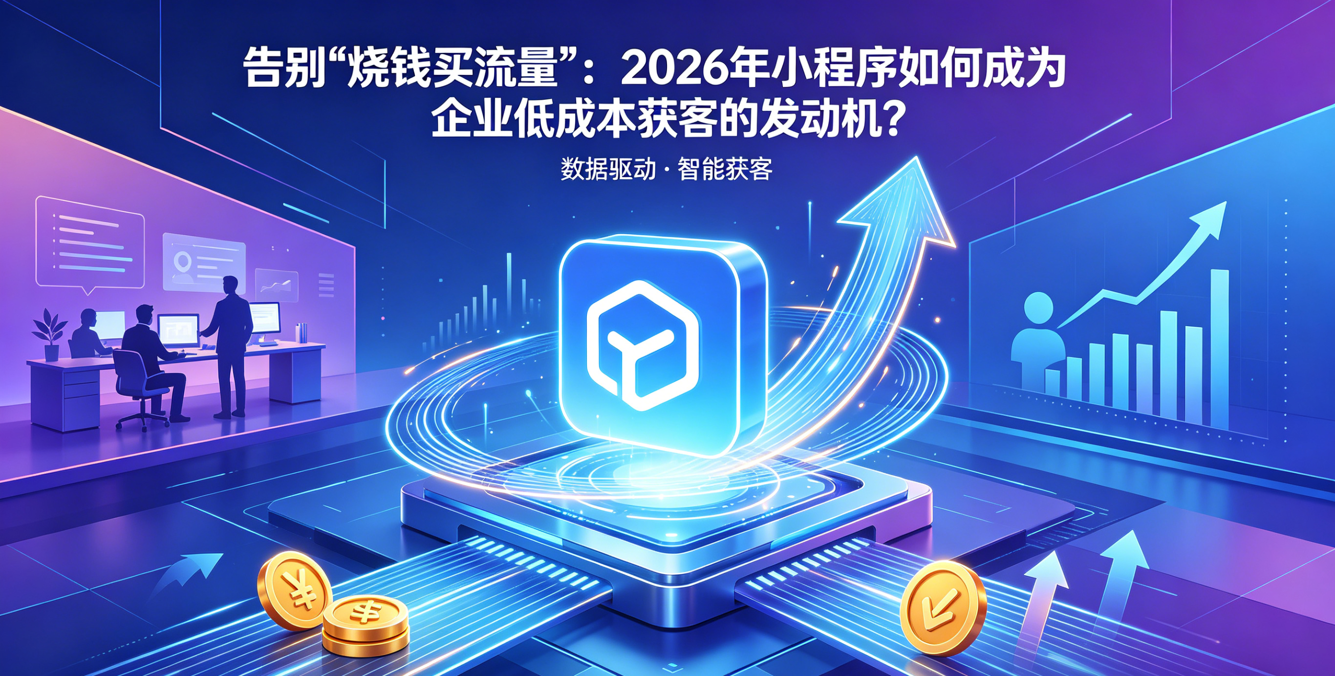 告别“烧钱买流量”：2026年小程序如何成为企业低成本获客的发动机？