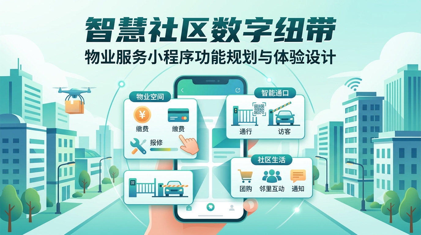 物业/社区服务小程序的功能规划与用户体验设计